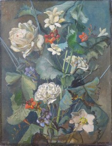 Green-Based Flower Study Green-Based Flower Study