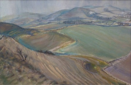 January On Firle Beacon January On Firle Beacon