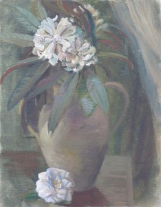 Rhododendrons In Greek Vase Rhododendrons In Greek Vase