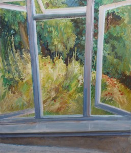 Through Hawthorn Window Through Hawthorn Window