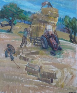 Stacking Straw Bales (Imagined) Stacking Straw Bales (Imagined)