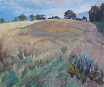 Harvest And House At Mayfield Harvest And House At Mayfield