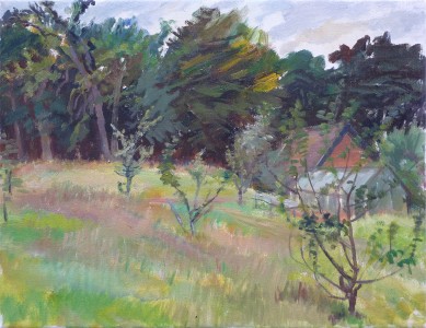 Orchard In Painter's Garden Orchard In Painter's Garden