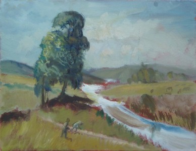 Imagined Water Scene Sketch Imagined Water Scene Sketch