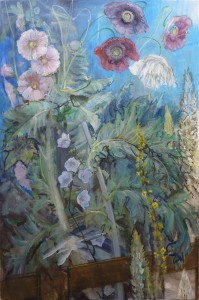 Pink Hollyhock Pink Hollyhock