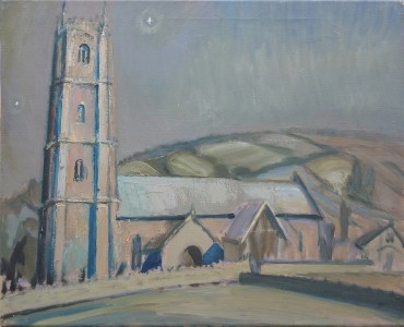 Combe Martin Church At Night Combe Martin Church At Night