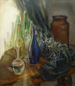 Still Life With Winebottles Still Life With Winebottles