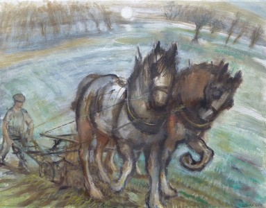 Horses Ploughing Horses Ploughing