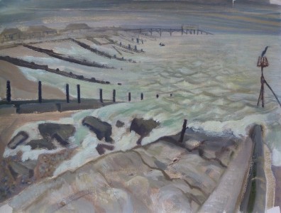 Seascape With Pier Seascape With Pier