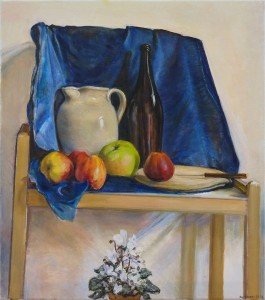 Still Life With Apples And Cyclamen (2012) Still Life With Apples And Cyclamen (2012)