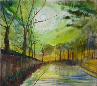 Woodland Glade By Moonlight Woodland Glade By Moonlight