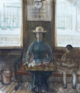 Flower Sellers Sketch Flower Sellers Sketch