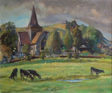 Alfriston Church (1980) Alfriston Church (1980)