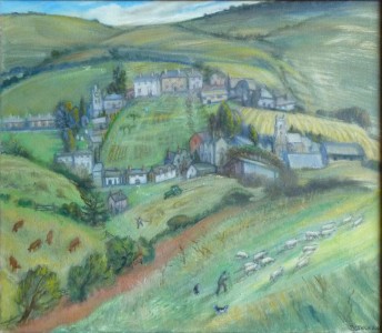 Village Near Combe Martin (2005) Village Near Combe Martin (2005)