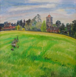 Painting At Shipbourne Painting At Shipbourne