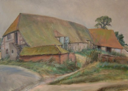 The Old Barn, Alciston (1973) The Old Barn, Alciston (1973)