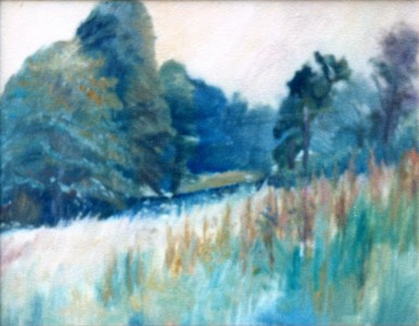 Across Front Meadow, Woodbine Across Front Meadow, Woodbine