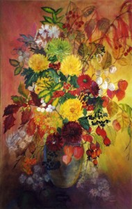 Autumn Flower Composition Autumn Flower Composition