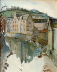 Mill House With Reflection Mill House With Reflection