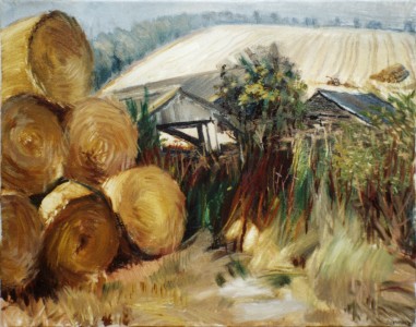 Stacked Bales And Barns Stacked Bales And Barns