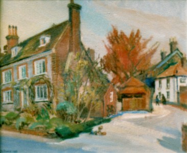 Village Street Scene (c. 1983) Village Street Scene (c. 1983)